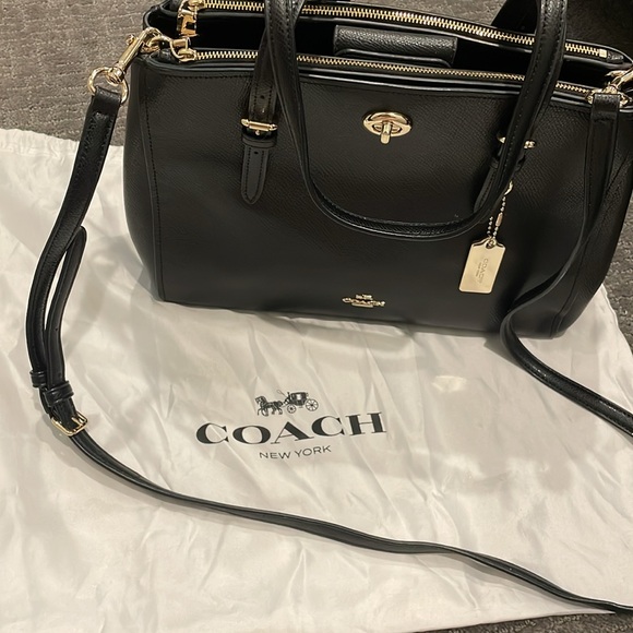 Coach Small Black Tote Bag - Picture 4 of 5